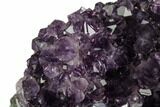 Dark Purple, Amethyst Crystal Cluster - Uruguay #123806-1